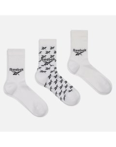 Комплект носков 3 Pack Classic Fold Over Crew Reebok