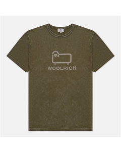 Мужская футболка Macro Logo Woolrich