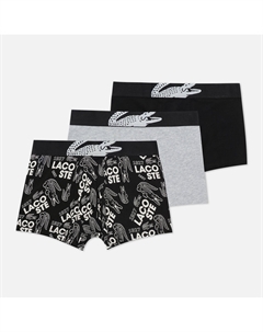 Комплект мужских трусов Underwear 3 Pack Crocodile Print Trunk Lacoste