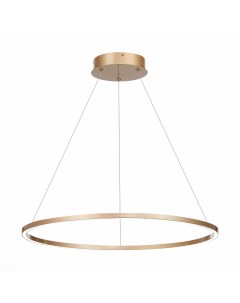 Светильник подвесной ST605.243.34 золотистый/белый (1*34Вт, 4000К, LED) St luce