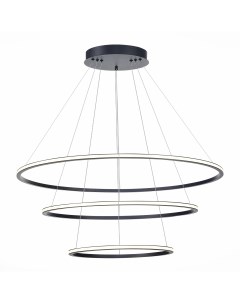 Светильник подвесной ST604.443.114 черный/белый (1*114Вт, 4000К, LED) St luce