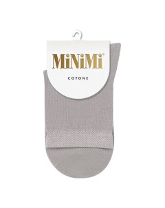 Cotone 1202 Носки женские однотонный Grigio Chiaro 0 Minimi