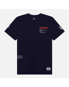 Мужская футболка NASA Worm Logo Alpha industries