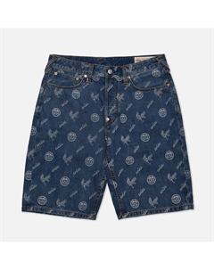 Мужские шорты Kamon Eagle All Over Print Seagull Embroidered Evisu