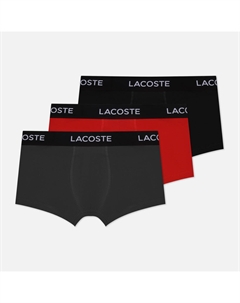 Комплект мужских трусов 3 Pack Iconic Waist Logo Lacoste