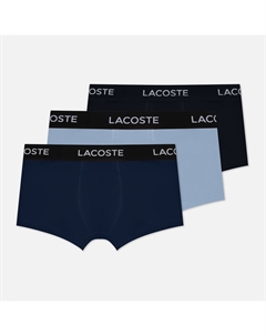 Комплект мужских трусов 3 Pack Iconic Waist Logo Lacoste