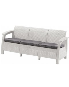 Садовый диван Corfu Love Seat Max White 223205 Keter