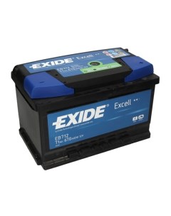 Автомобильный аккумулятор Excell EB712 71 А ч Exide