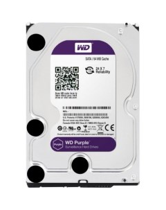 Жесткий диск WD Purple 2TB WD20PURX Western digital (wd)