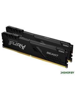 Оперативная память FURY Beast 2x8GB DDR4 PC4 28800 KF436C17BBK2 16 Kingston