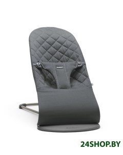 Детский шезлонг Bliss Cotton Anthracite 0060 21 Babybjorn