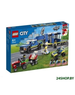 Конструктор City Полицейский мобильный командный трейлер 60315 Lego