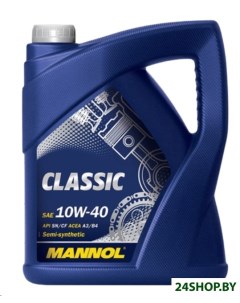 Моторное масло CLASSIC 10W 40 5л Mannol