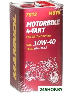 Моторное масло Motorbike 4 Takt 10W 40 4л Mannol