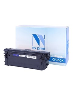 Картридж NV CF360XBk аналог HP 508X CF360X Nv print