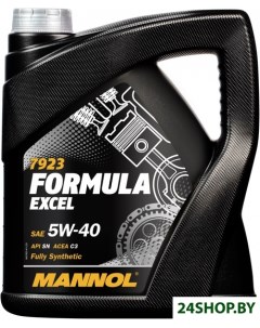 Моторное масло Formula Excel 5W 40 SN 4л Mannol