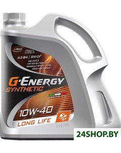 Моторное масло Synthetic Long Life 10W 40 4л G-energy