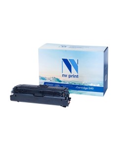 Картридж Cartridge 040 для Canon LBP 710Cx 712Cx чёрный Nv print