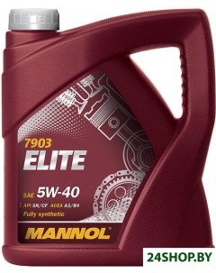 Моторное масло ELITE 5W 40 5л Mannol