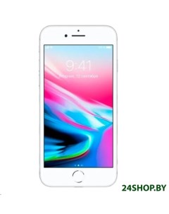 Смартфон iPhone 8 64GB Воcстановленный by Breezy грейд B серебристый Apple