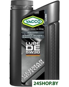 Моторное масло Lube DE 5W 30 1л Yacco