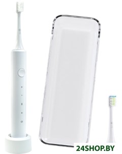 Электрическая зубная щетка Sonic Electric Toothbrush T03S футляр 2 насадки белый Infly