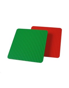 Конструктор 9071 2 Large Green Plates 15 x 15 Lego