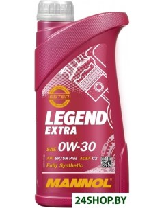 Моторное масло Legend Extra 0W 30 SN C2 C3 1л Mannol