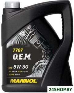 Моторное масло O E M for Ford Volvo 5W 30 5л Mannol