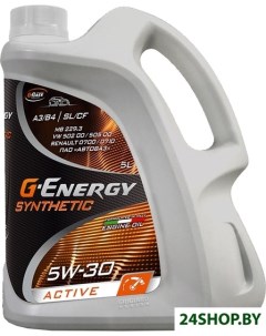 Моторное масло Synthetic Active 5W 30 5л G-energy