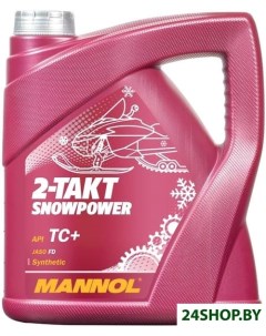 Моторное масло 2 Takt Snowpower 4л Mannol