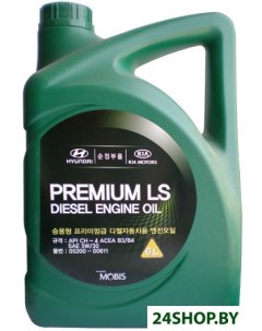 Моторное масло Premium LS Diesel CH 4 5W 30 6л Hyundai/kia