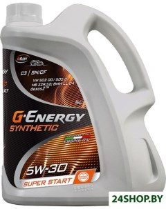 Моторное масло Synthetic Super Start 5W 30 5л G-energy