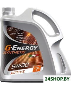 Моторное масло Synthetic Active 5W 30 4л G-energy