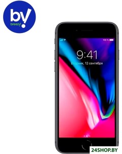 Смартфон iPhone 8 64GB Воcстановленный by Breezy грейд A серый космос Apple