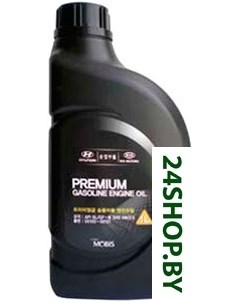 Моторное масло Premium Gasoline SL GF 3 5W20 1л Hyundai/kia