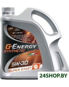 Моторное масло Synthetic Super Start 5W 30 4л G-energy