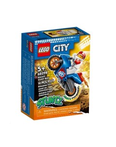 Конструктор City Реактивный трюковый мотоцикл 60298 Lego