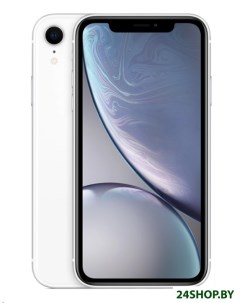 Смартфон iPhone XR 64GB Воcстановленный by Breezy грейд B белый Apple