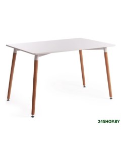 Кухонный стол John mod T1001 White Белый Natural натуральный Tetchair