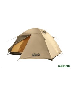 Треккинговая палатка Lite Tourist 2 TLT 004s песочный Tramp