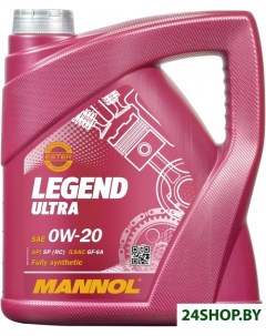 Моторное масло Legend Ultra 0W 20 4л Mannol