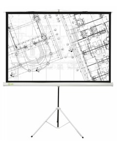 Проекционный экран Triscreen CS PST 127X127см белый Cactus