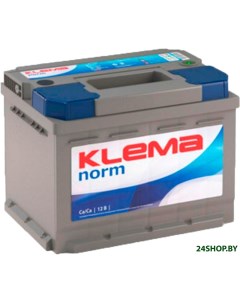 Автомобильный аккумулятор Norm 6СТ 62 АзЕ 62 А ч Klema