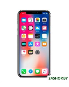 Смартфон iPhone X 256GB Воcстановленный by Breezy грейд B серый космос Apple