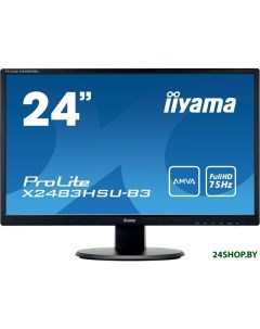 Монитор ProLite X2483HSU B3 черный Iiyama