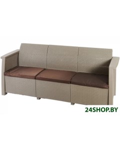 Садовый диван Toledo Love Seat Max 254012 капучино Keter