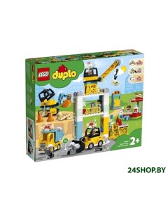 Конструктор Duplo Башенный кран на стройке 10933 Lego