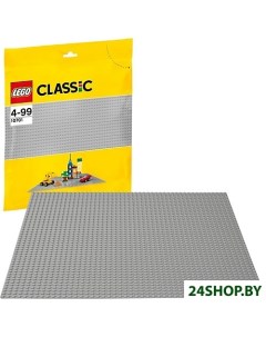 Конструктор 10701 Gray Baseplate Lego