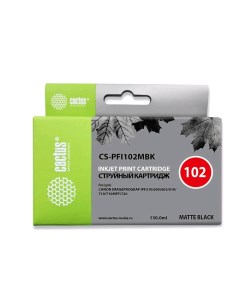 Картридж CS PFI102MBK Cactus